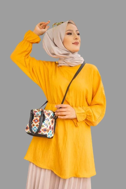 Baju Warna Kuning Cocok dengan Jilbab Warna Apa?