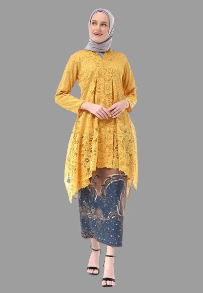 Kebaya Kuning Cocok dengan Jilbab Warna Apa?