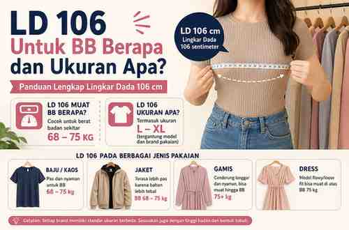 LD 106 Untuk BB Berapa dan Ukuran Apa
