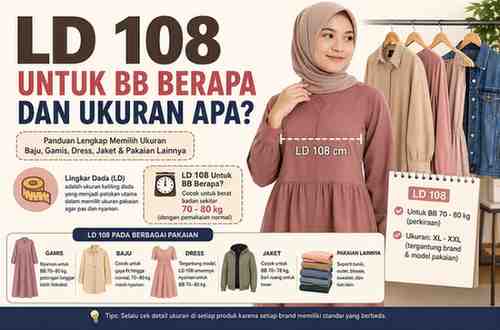 LD 108 Untuk BB Berapa dan Ukuran Apa