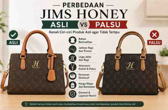 Perbedaan Jims Honey Asli dan Palsu