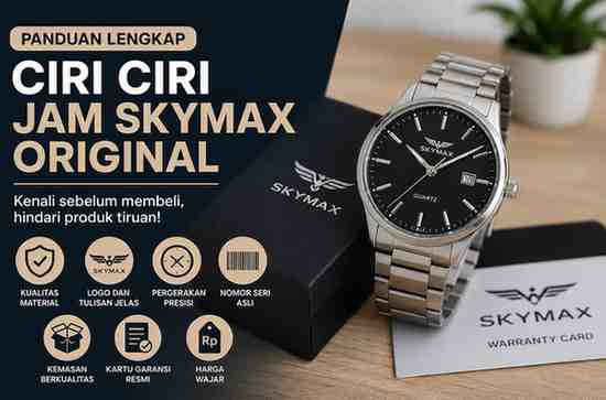 Ciri Ciri Jam Skymax Original