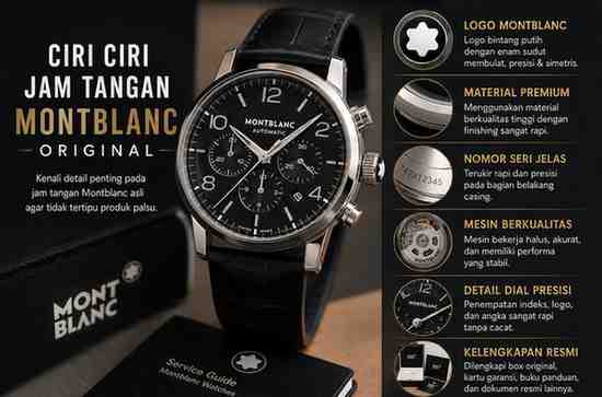 Ciri Ciri Jam Tangan Montblanc Original yang Wajib Diketahui