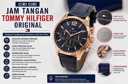 Ciri Ciri Jam Tangan Tommy Hilfiger Original