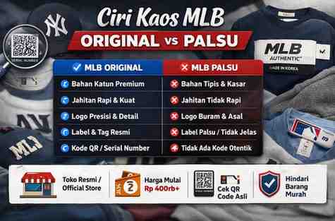 Inilah Ciri Kaos MLB Original