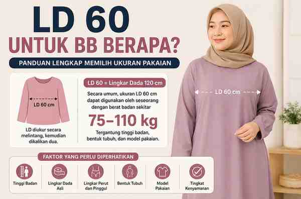 LD 60 untuk BB Berapa