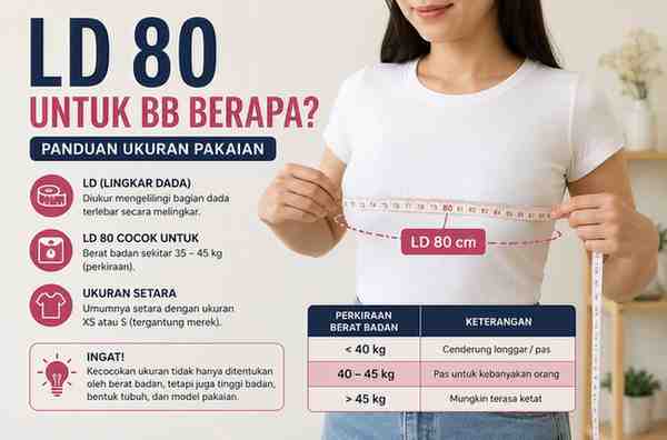 LD 80 untuk BB Berapa