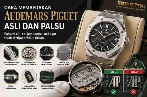 Perbedaan Jam Audemars Piguet Asli dan Palsu