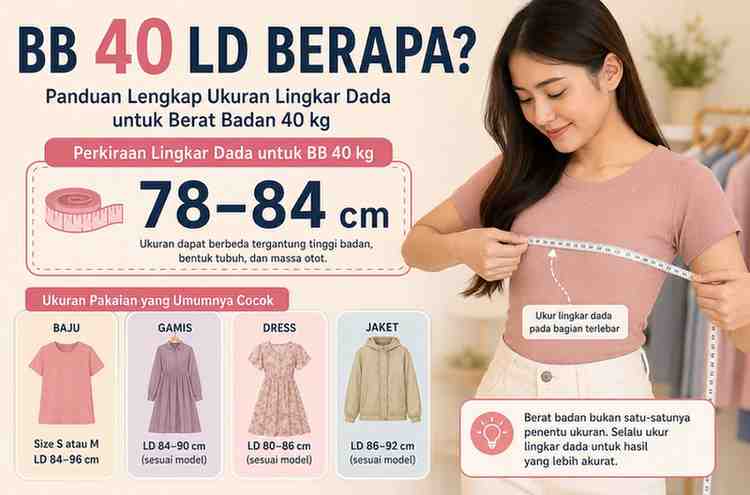 BB 40 KG LD Berapa
