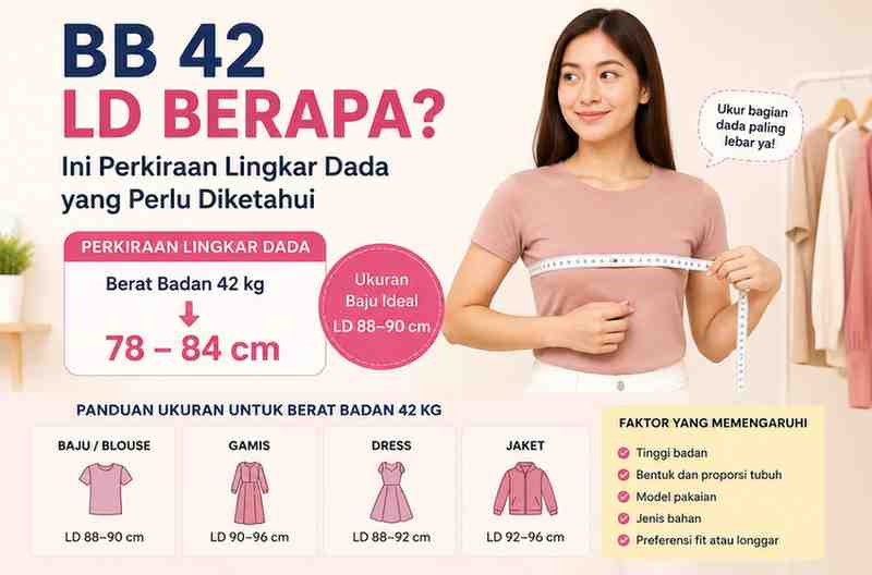 BB 42 KG LD Berapa